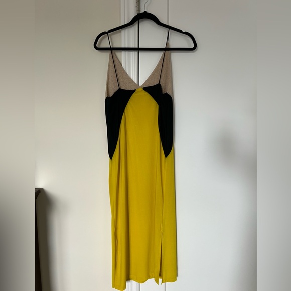 Zara Colorblock Summer Dress Size Small - Picture 5 of 6